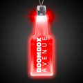 24" Red Bottle Light-Up Pendant Necklace